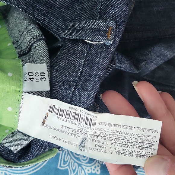 Denim romper like new. - Picture 4 of 8